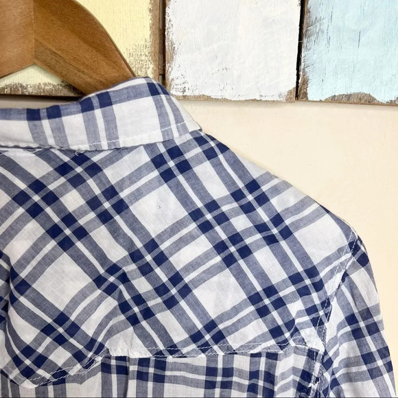 Torrid Plaid Challis Camp Shirt - Picture 7 of 8